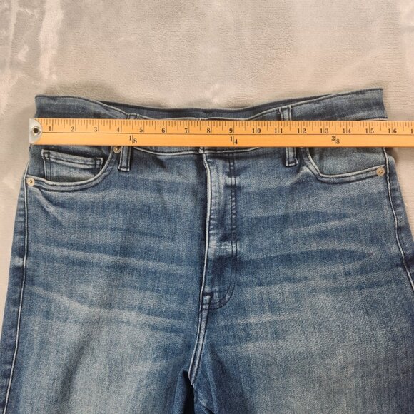 Lucky Brand Womens 5/33 Mid Rise Stretch Jeans Blue Skinny Leg Soft Denim - Picture 8 of 10